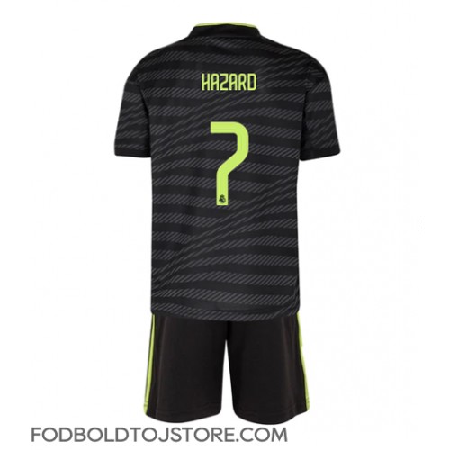 Real Madrid Eden Hazard #7 Tredje sæt Børn 2022-23 Kortærmet (+ Korte bukser)